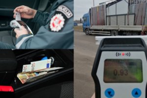 Girtas Lenkijos pilietis siūlė kyšį pareigūnams: pasiūlė sumą pasidalinti perpus