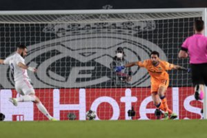 Tris įvarčius įmušęs Madrido „Real“ neleido suabejoti savo pranašumu prieš „Atalanta“