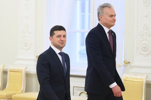 G. Nausėda išvyksta oficialaus trijų dienų vizito į Ukrainą, kartu keliauja ir 7 ministrai