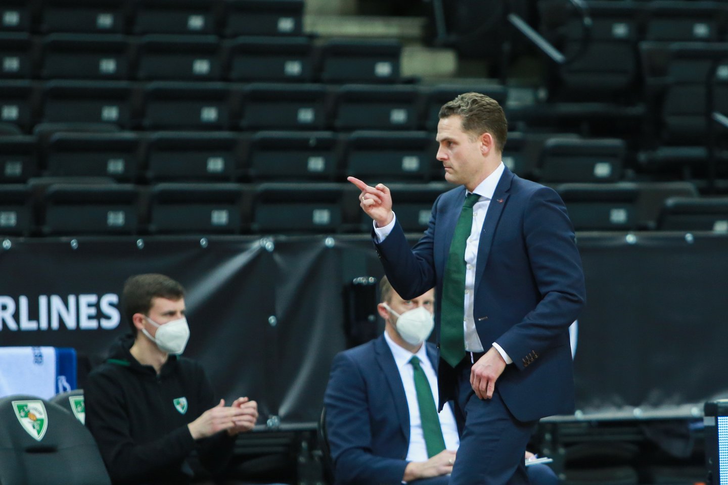 Prieš svarbų mūšį su „Fenerbahce“ M. Schilleris užminė mįslę dėl J. Lauvergne'o.<br>G.Bitvinsko nuotr.