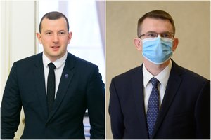 Kritikos lavina dėl „AstraZeneca“ vakcinos užverstas A. Dulkys sulaukė ir eurokomisaro V. Sinkevičiaus kirčių