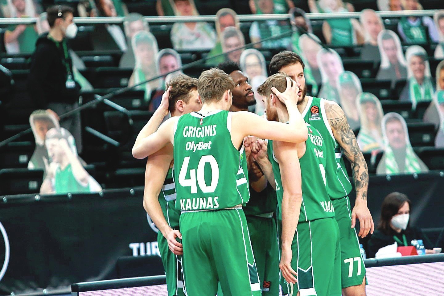 Kauno „Žalgiris“ dabar negali pralaimėti Eurolygoje.<br>G.Bitvinsko nuotr.