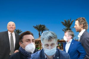 Pailsėjęs Egipte Seimo narys V. Ąžuolas bado į kolegų keliones: paaiškino, kodėl dirbti neskuba ir po atostogų