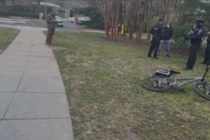 Prie JAV viceprezidentės K. Harris rezidencijos sulaikytas policijos ieškomas vyras