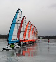 Elektrėnuose įvyko Lietuvos ledo jachtų komandinis čempionatas