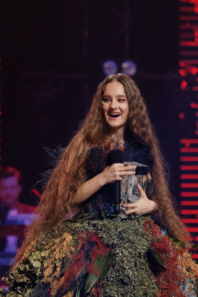 M.Šlamaitė nugalėjo šou „Lietuvos balsas“.<br>LNK nuotr.