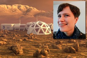 NASA dirbanti lietuvė kosmobiologė pasakos apie kosminės radiacijos poveikį smegenims