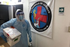 Skiepai nuo koronaviruso pasiekė Antarktidą