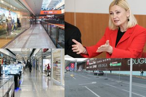 Ragina atverti parduotuves prekybos centruose: padėtis kasdien tampa vis kritiškesnė