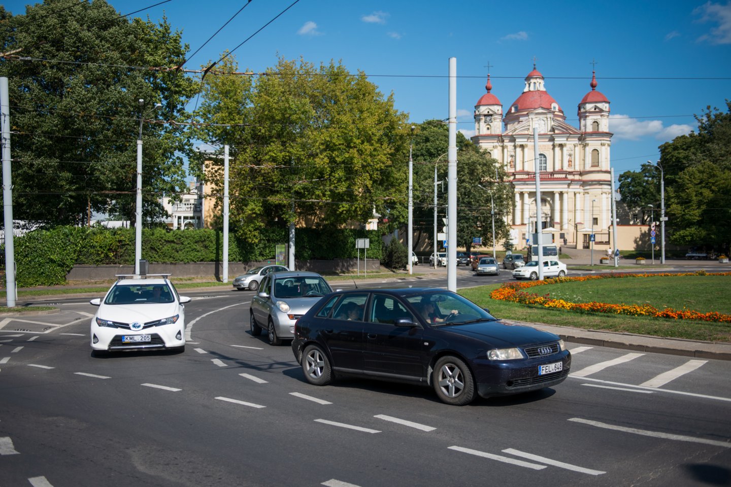 Pasak Dž.Siaurusaičio, Lietuvoje dar nemažai vairuotojų linkę pažeisti KET ir reikia priversti juos elgtis tvarkingai.<br>J.Stacevičiaus nuotr.