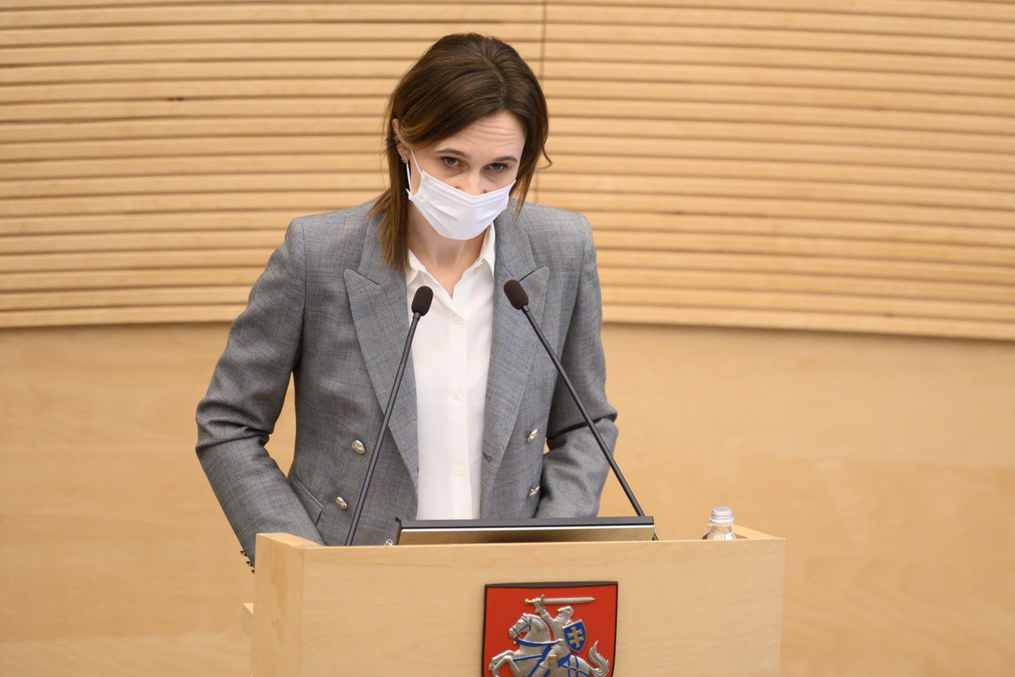 Viktorija Čmilytė-Nielsen.<br>V.Skaraičio nuotr.