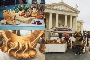 Visą gyvenimą medį drožinėjantis V. Šiškovas neketina sustoti: meistro darbų galima pastebėti ir kitose pasaulio šalyse