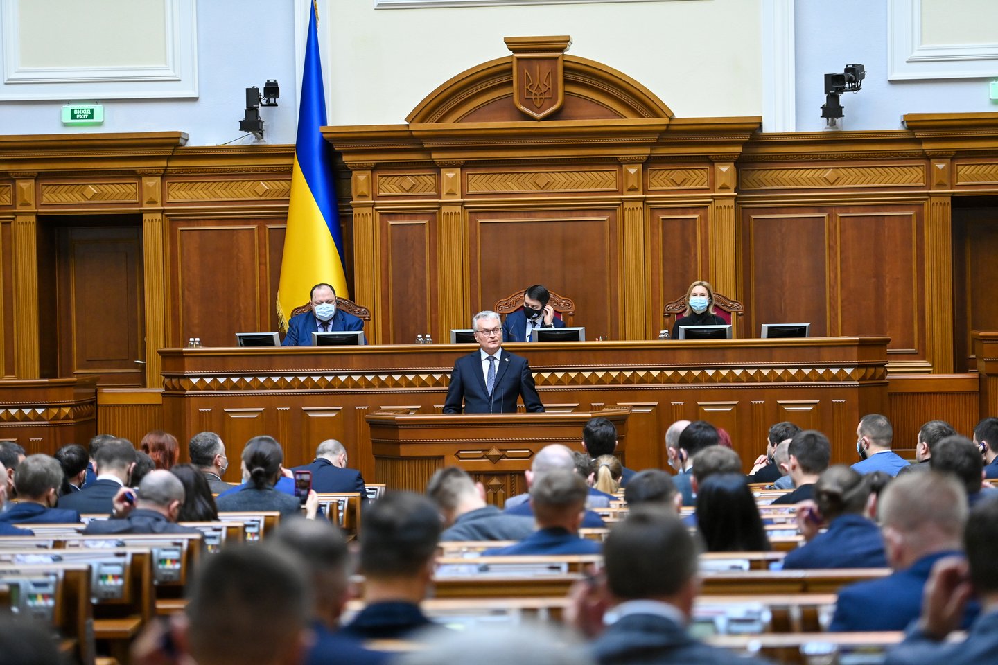 G.Nausėdos vizitas Ukrainoje.