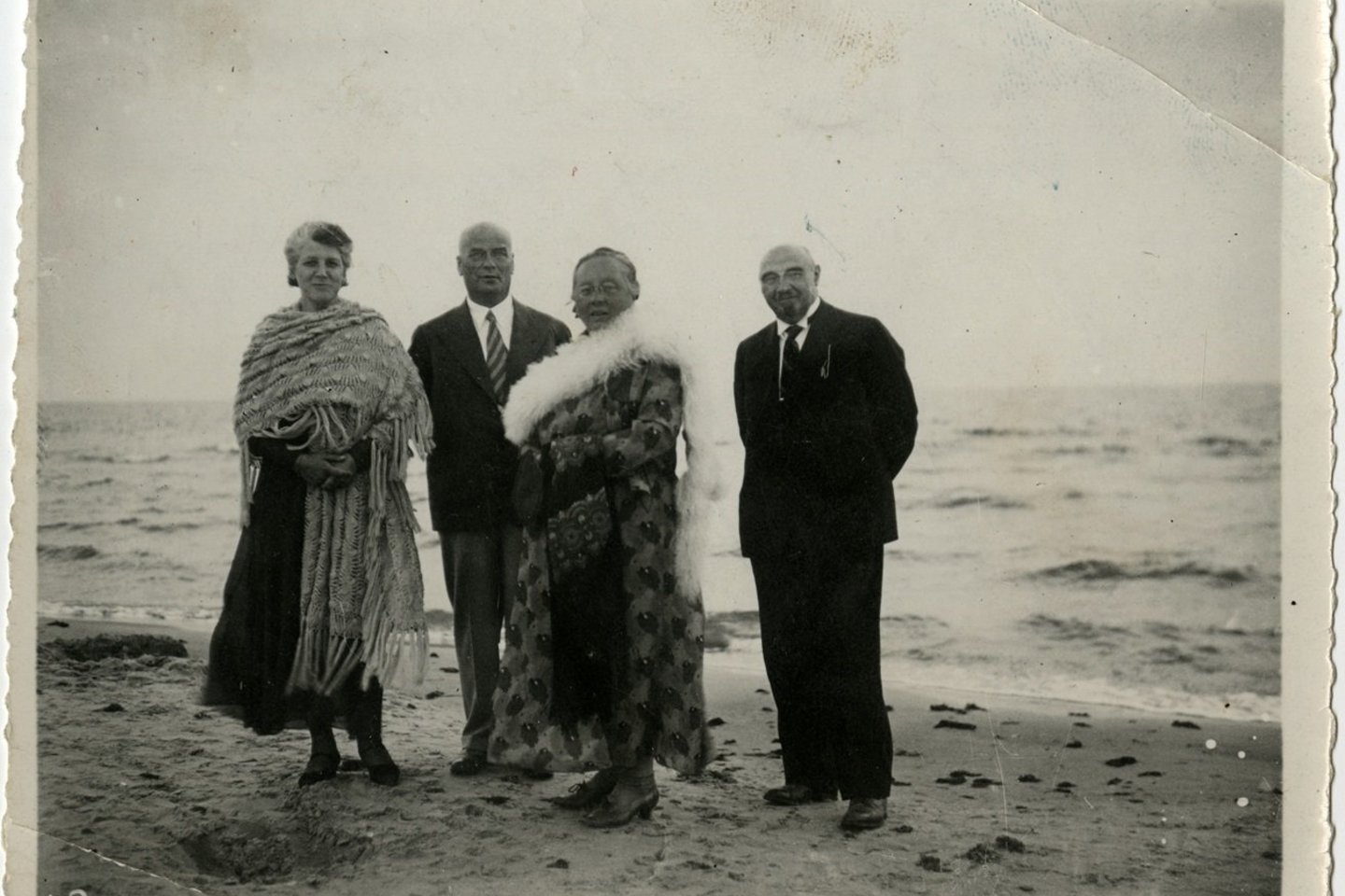 Venclauskiai ir Šalkauskiai Palangoje 1930 m.