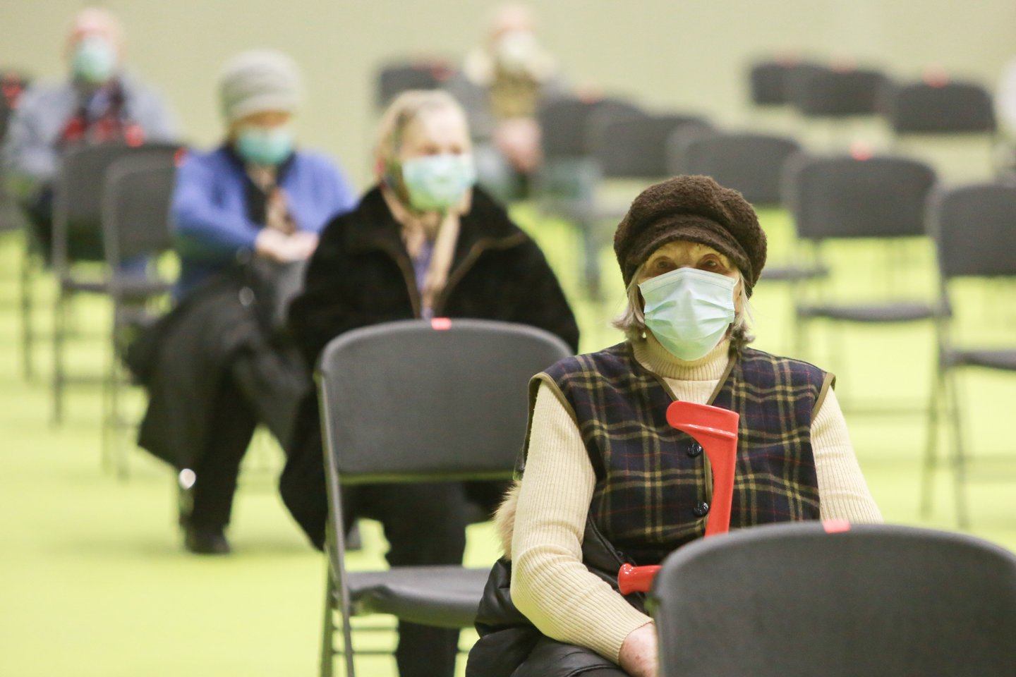 Vakcinavimas Lietuvoje.<br>G.Bitvinsko nuotr.