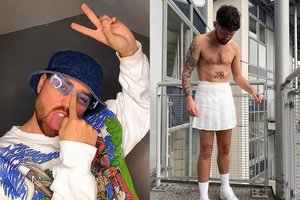 Britų tinklaraštininkas nesikuklina: drąsiai puošiasi sijonais ir sako, kad tai – puiku