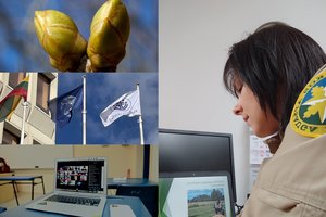 Žemės diena Lietuvoje: aplinkosaugininkai vedė pamokas vaikams, pajūryje suplėvesavo Žemės vėliava