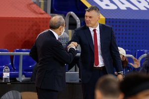 Šaro pamokos krepšinio profesoriui – „Olimpia“ kapituliavo „Barcelona“ gynybos spąstuose