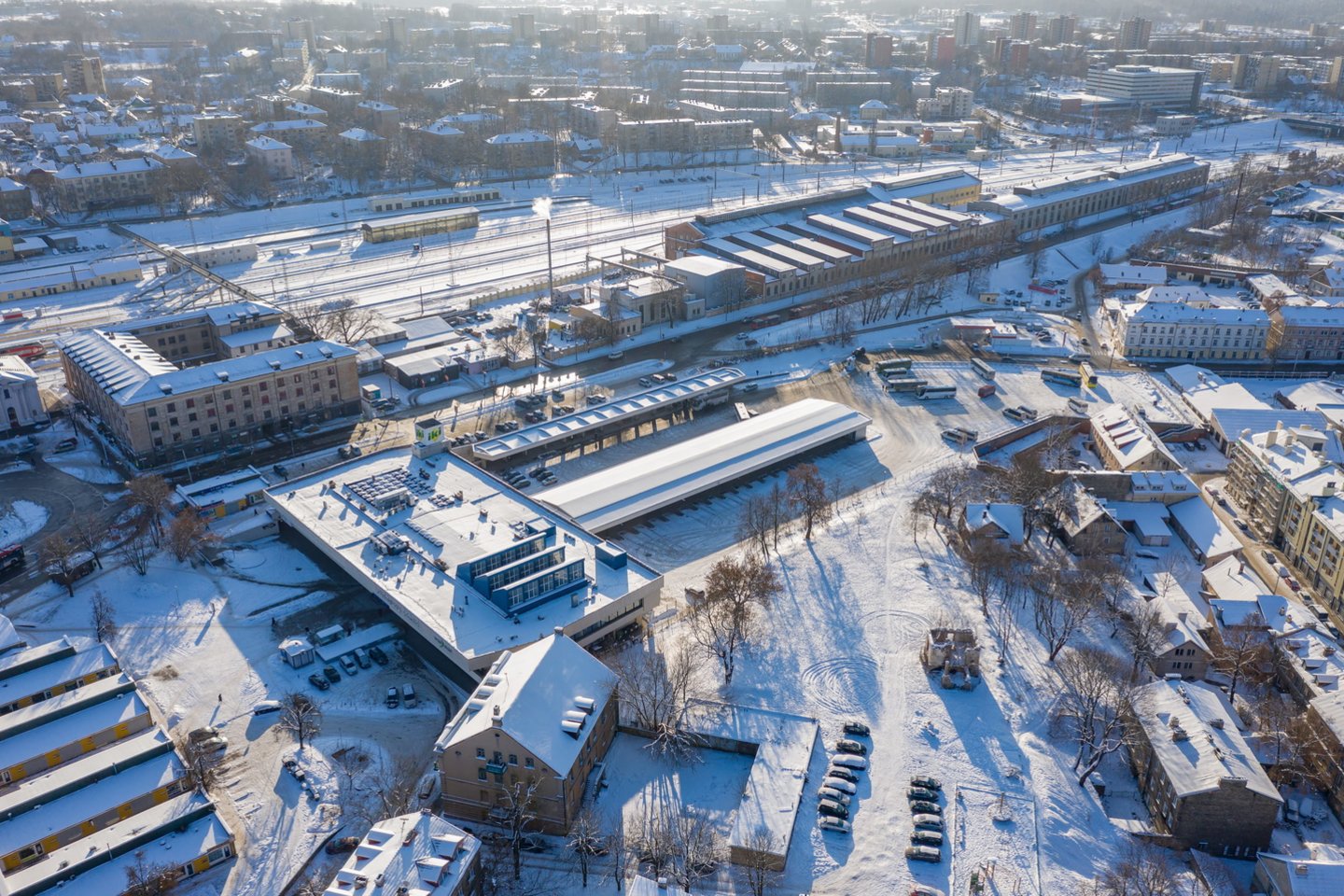 Kovo pradžioje Vilniaus savivaldybė paskelbė tarptautinį konkursą stoties rajonui pertvarkyti.<br>S.Žiūros nuotr.