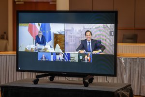 ES viršūnių susitikimas dėl naujos koronaviruso bangos vyks vaizdo formatu