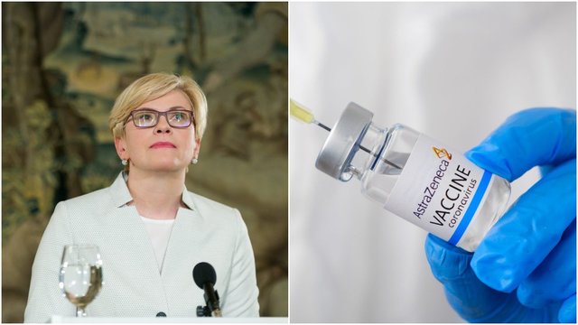 I. Šimonytė apie sprendimus dėl vakcinos „AstraZeneca“: gero varianto nebuvo