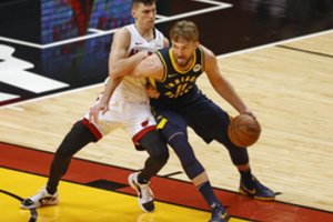 Be D. Sabonio pratęsime likę „Pacers“ antrą kartą iš eilės palaužė NBA vicečempionus