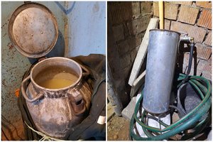 Jonavos rajone sustabdyta neteisėta „naminukės“ prekyba