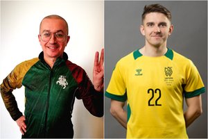 Drabužių dizaineris A. Pogrebnojus santūriai įvertino atnaujintą futbolo rinktinės rūbą: „Paprastas. Gal taip ir gerai“