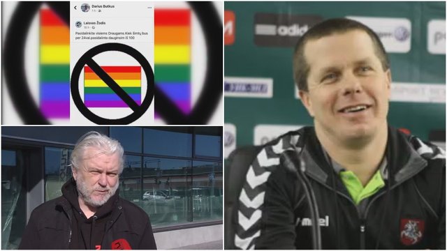Pasidalijęs užbraukta LGBT vėliava, D. Butkus sulaukė kolegų kritikos – kaltinamas diskriminacija