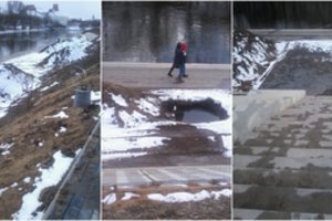 Neries krantinėje sostinėje – ir velnias galvą nusisuktų: valdininkai ragina ten nerizikuoti