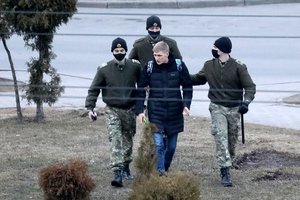 Baltarusių opozicijos šalininkams minint Laisvės dieną sulaikyti 245 žmonės