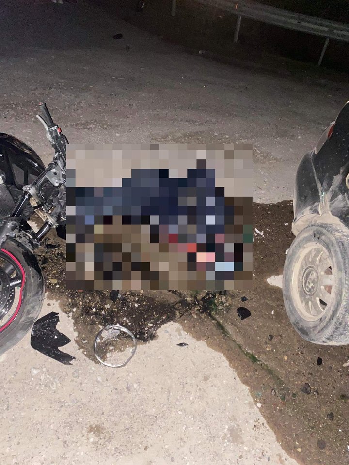   Autoįvykio metu motociklininkas buvo blaivus, o automobilio vairuotojui nustatytas 1,25 promilės girtumas.<br> Asmenio archyvo nuotr.