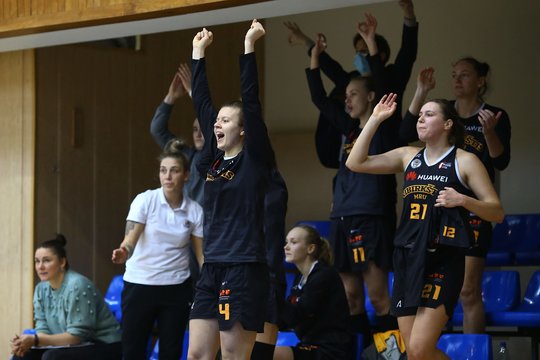 „Kibirkštis-MRU“ galinga atkarpa Klaipėdoje išlygino Moterų lygos finalo serijos rezultatą