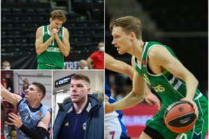 Eurolygos lietuviai: trūkčiojantis M. Grigonis, gniuždantis A. Gudaitis ir dusinantys „baskai“