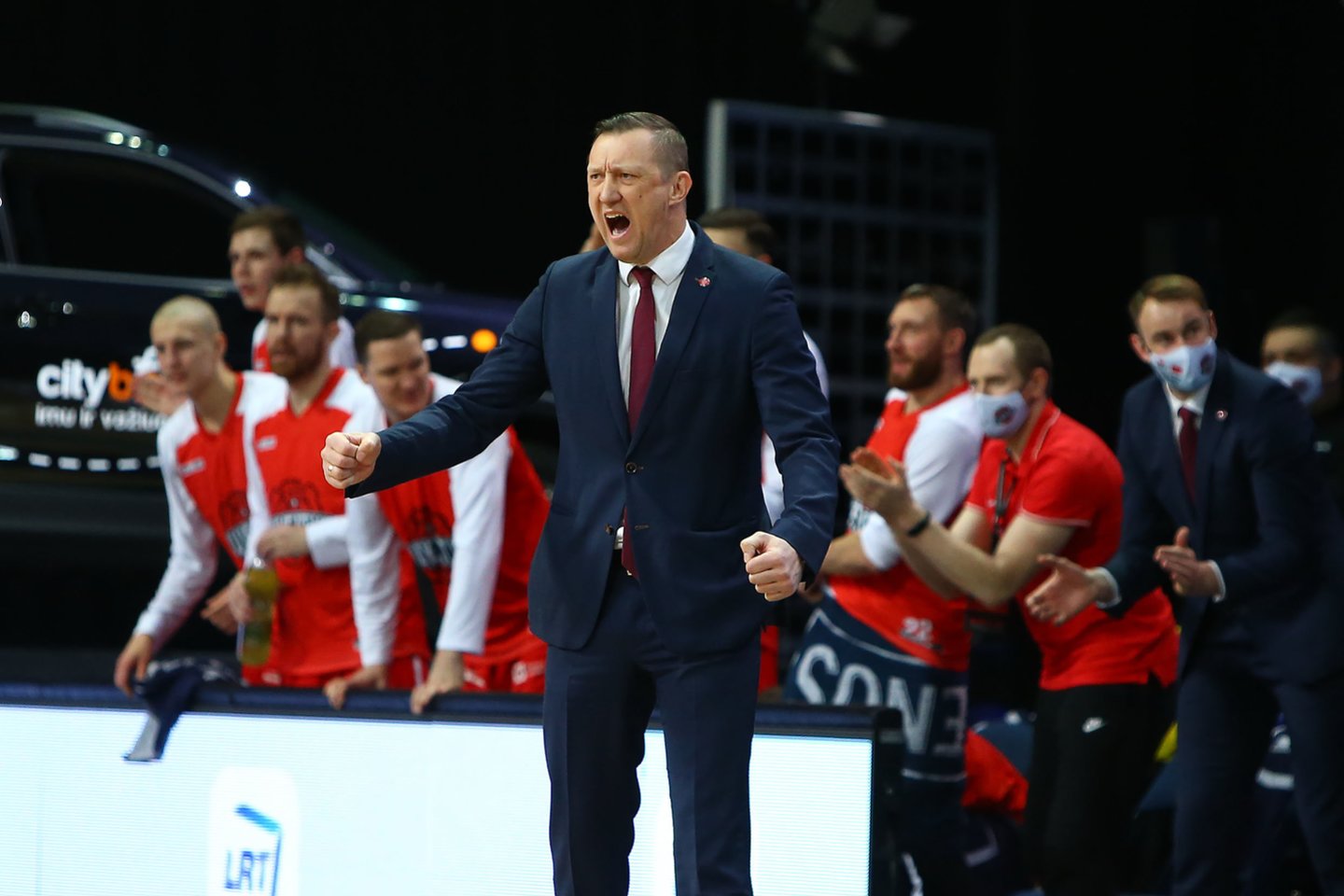 „Juventus“ treneris Žydrūnas Urbonas.<br>G.Šiupario nuotr.