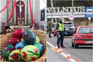 Žinia apie „nuotolines“ Velykas kelia aistras: į Egiptą galima, į kitą savivaldybę – ne