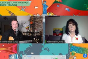 Virtualus poezijos žodis susiejo viso pasaulio lietuvius