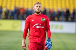 Rinktinės vartininkas T. Švedkauskas: „Tokiose rungtynėse įvertini ir savo lygį“