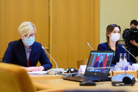 I. Šimonytė paaiškino, kodėl panaikinti „socialiniai burbulai“ tarp savivaldybių 