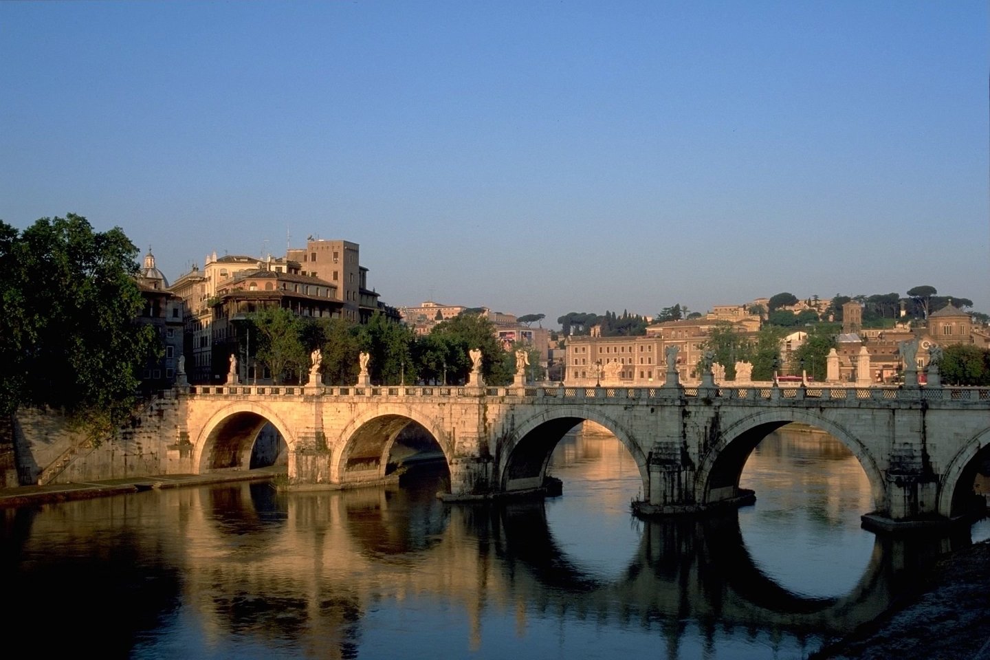  Šventojo Angelo tiltas Romoje.<br> Wikimedia commons