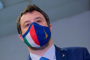 Italijos M. Salvini susitiks su V. Orbanu dėl naujo Europos kraštutinių dešiniųjų aljanso