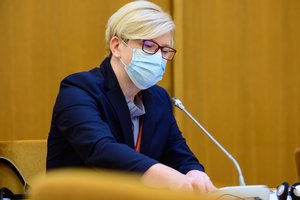 I. Šimonytė tikisi, kad naujų karantino reikalavimų prekybininkams neprireiks