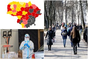 Koronavirusas įsismarkauja: skelbia savivaldybes, kur sergamumas didžiausias