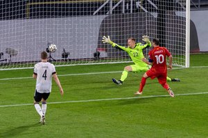 Sensacingas smūgis pasaulio atrankoje: nuo 2001 metų nepralaimintys vokiečiai namie krito nuo makedonų