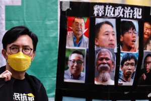 Devyni Honkongo aktyvistai nuteisti dėl didžiulio demokratinio protesto organizavimo