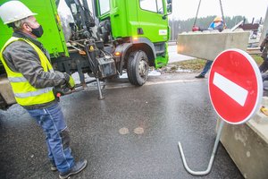 Europos investicijų bankas sustabdė Baltarusijos automagistralės link Lietuvos finansavimą