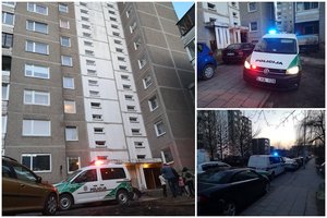Žmonos galvos nupjovimu įtariamas vilnietis iš ligoninės pervežtas į areštinę