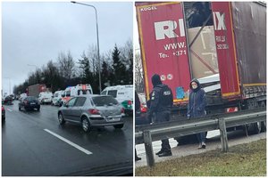 Neįprastas sulaikymas prie Kauno: latvio vilkike slėpėsi penki nelegalai, tyrimo imasi pasieniečiai