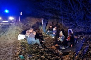 Šalčininkų rajone pasieniečiai sulaikė 15 migrantų, tarp jų – 3 nepilnamečiai