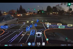 Įspūdingas vaizdo įrašas: stebėkite kelionę „Tesla Full Self-Driving Beta“ sistemos akimis
